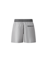 Load image into Gallery viewer, Catini Baratti Contrast Waistband Versatile Shorts Light Grey/Dark Grey