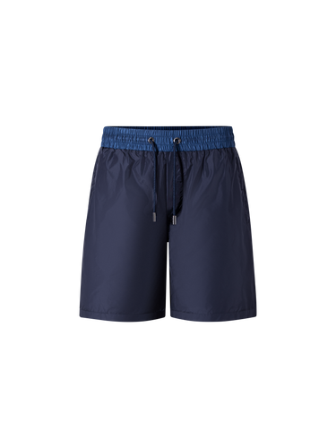 Catini Baratti Contrast Waistband Swim Shorts Navy Blue/Dark Blue