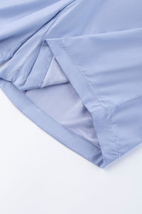 Catini Baratti Contrast Waistband Swim Shorts Light Blue/Navy Blue