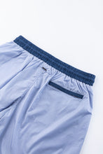 Load image into Gallery viewer, Catini Baratti Contrast Waistband Swim Shorts Light Blue/Navy Blue