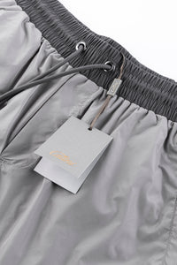 Catini Baratti Contrast Waistband Swim Shorts Light Grey/Dark Grey