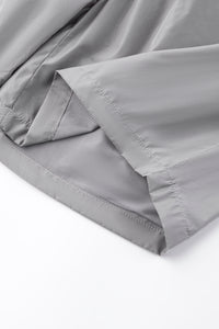 Catini Baratti Contrast Waistband Swim Shorts Light Grey/Dark Grey
