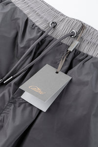 Catini Baratti Contrast Waistband Swim Shorts Dark Grey/Light Grey