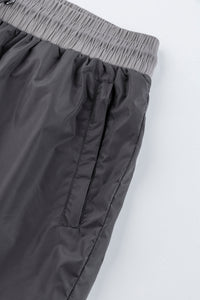 Catini Baratti Contrast Waistband Swim Shorts Dark Grey/Light Grey