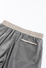 Load image into Gallery viewer, Catini Baratti Contrast Waistband Swim Shorts Light Grey/Arenaria Beige