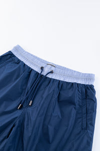 Catini Baratti Contrast Waistband Swim Shorts Navy Blue/Light Blue