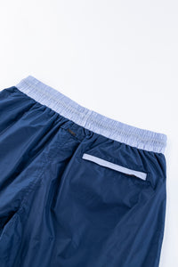 Catini Baratti Contrast Waistband Swim Shorts Navy Blue/Light Blue