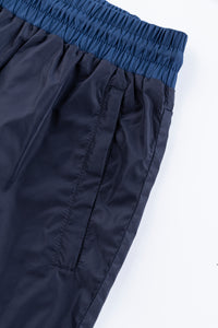 Catini Baratti Contrast Waistband Swim Shorts Navy Blue/Dark Blue
