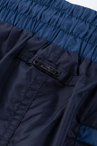 Catini Baratti Contrast Waistband Swim Shorts Navy Blue/Dark Blue