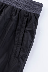 Catini Baratti Contrast Waistband Swim Shorts Black/Dark Grey