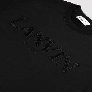 LANVIN LOGO CURB T SHIRT