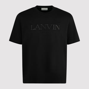 LANVIN LOGO CURB T SHIRT