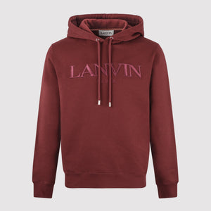 LANVIN LOGO HOODIE