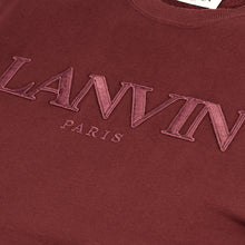 Load image into Gallery viewer, LANVIN LOGO EMBROIDERED SWEATSHIRT