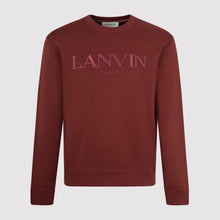 Load image into Gallery viewer, LANVIN LOGO EMBROIDERED SWEATSHIRT