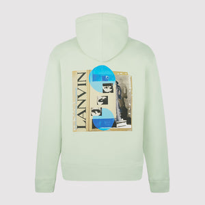 LANVIN GRAPHIC PRINT HOODIE