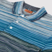 Load image into Gallery viewer, MISSONI stripped long sleeve polo shirt