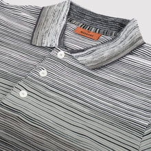 Load image into Gallery viewer, MISSONI long sleeved stripped polo shirt
