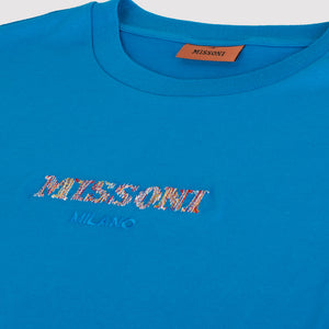 MISSONI Embroidered Logo T-Shirt Black