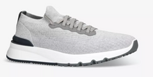 Load image into Gallery viewer, Brunello Cucinelli Knitted Sneakers Grey/Navy Blue