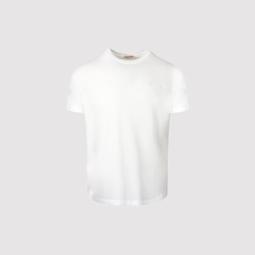 Valentino Cotton Logo T-Shirt White