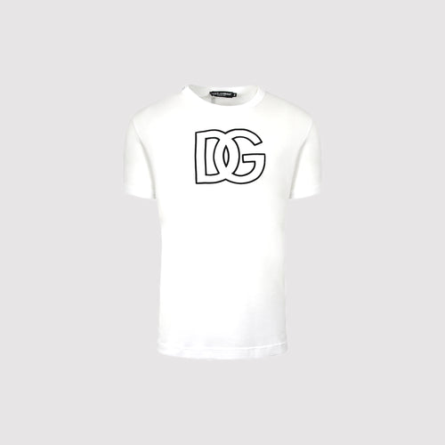 Dolce & Gabbana DG Logo Patch T-shirt White