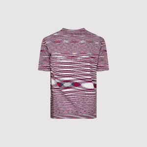 Missoni Spacedye Knit T-Shirt Pink