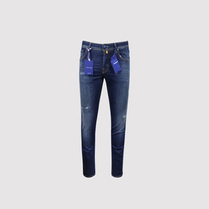 Jacob Cohen Bard Slim Fit Jeans Mid Blue
