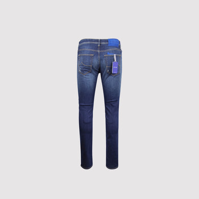 Jacob Cohen Bard Slim Fit Jeans Mid Blue