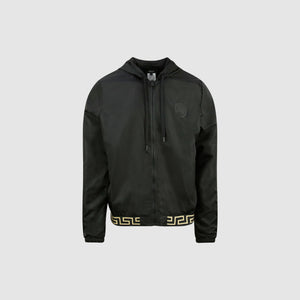 Versace Greca Border Lightweight Hooded Windbreaker