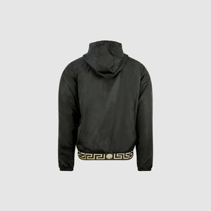 Versace Greca Border Lightweight Hooded Windbreaker