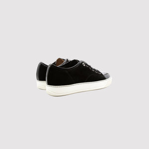 Lanvin Patent Toe Trainers Black