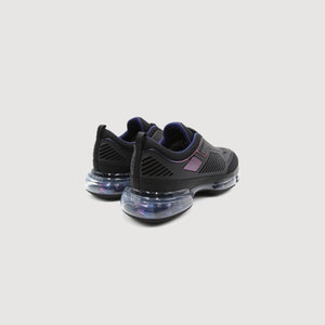 Prada Cloudbust Air Technical Fabric Sneakers Black/Metallic