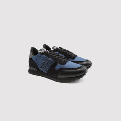 Valentino Garavani Nylon Rockrunner Blue/Black