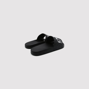 Givenchy Refracted Logo Slides Black