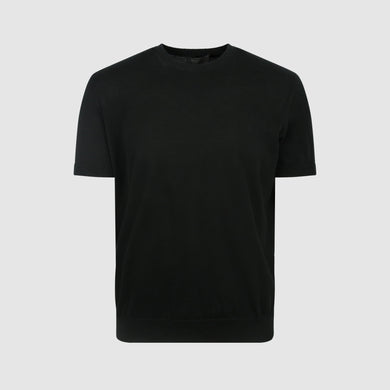 Prada Fine Knit T-Shirt Black