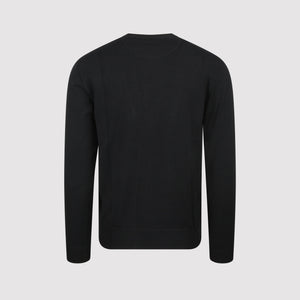 Valentino Intarsia Jumper Black