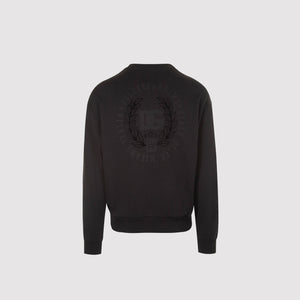 Dolce & Gabbana Metal Logo Sweatshirt Black