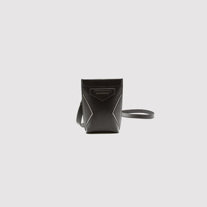 Givenchy Leather Pouch with Strap Black