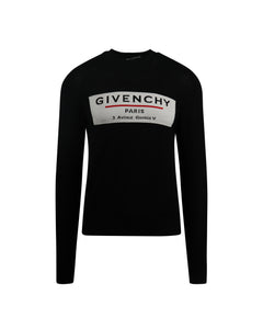 GIVENCHY label motif jumper