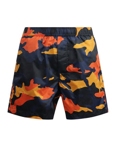 VALENTINO camouflage print swim shorts