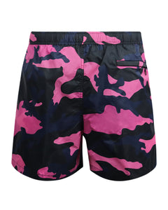 VALENTINO camouflage print swim shorts