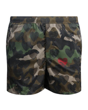 Load image into Gallery viewer, VALENTINO camouflage heart print swim shorts