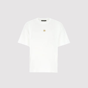Dolce & Gabbana Metal Logo T-Shirt White